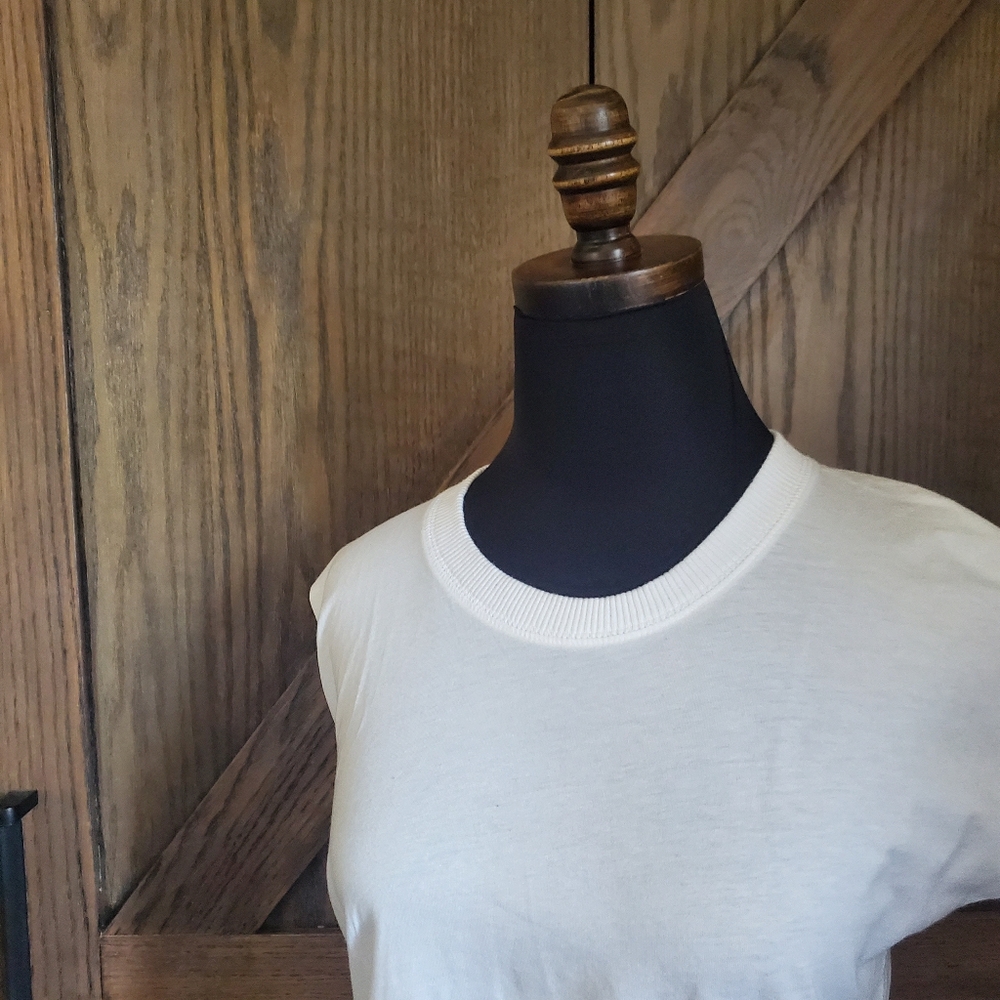MM6 Maison Martin Margiela White Relaxed Muscle Tee - Picture 3 of 6